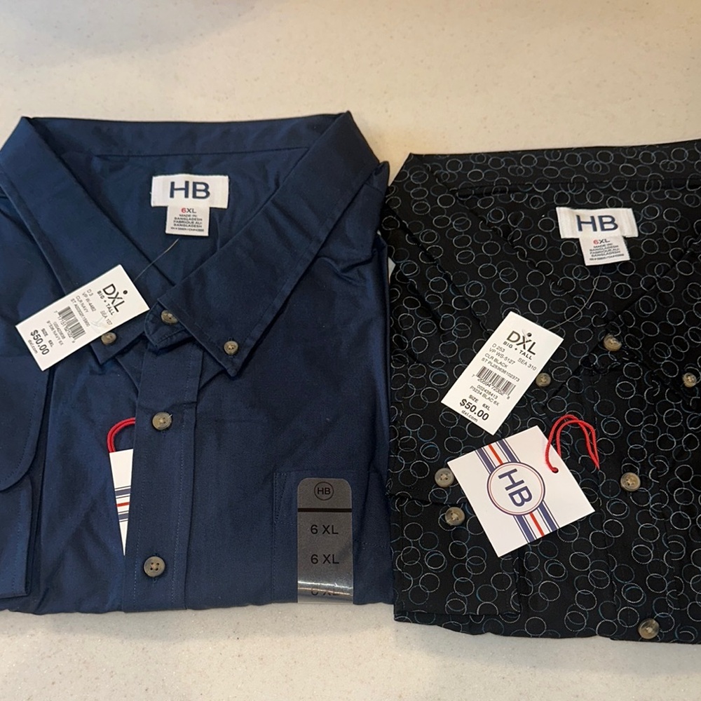Men’s Bundle of 2 Harbor Bay Shirts
